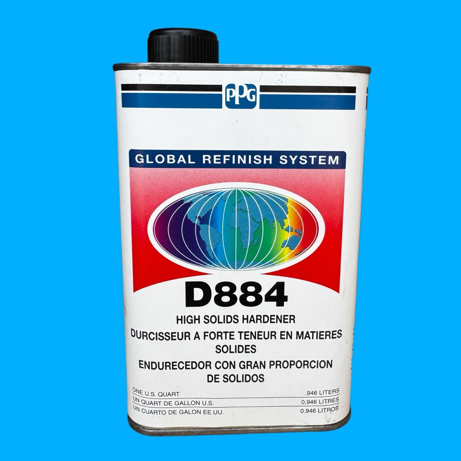 PPG GLOBAL D884 HIGH SOLIDS  HARDENER  1 QUART