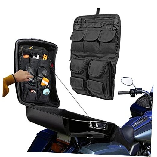 Tour Pack Lid Organizer Saddlebags Tour Luggage Storage Bag Compatible with