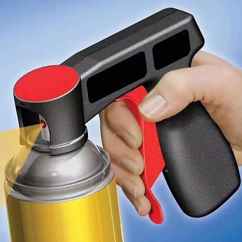 2 Pack Spray Can Handle Trigger Adapter | Aerosol Grip Paint Sprayer Tool