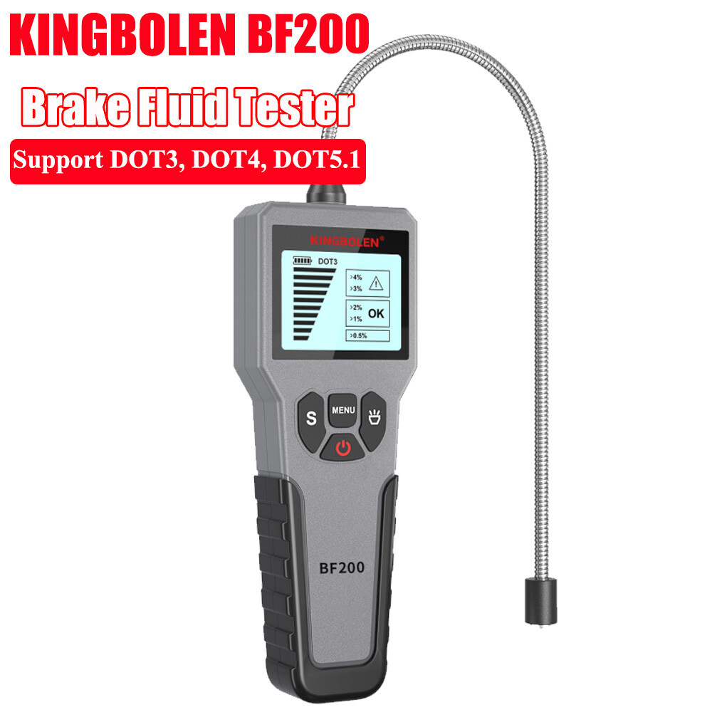 BF200 Auto Car Brake Fluid Tester Liquid Oil Moisture Analyzer DOT3 DOT4 DOT5.1