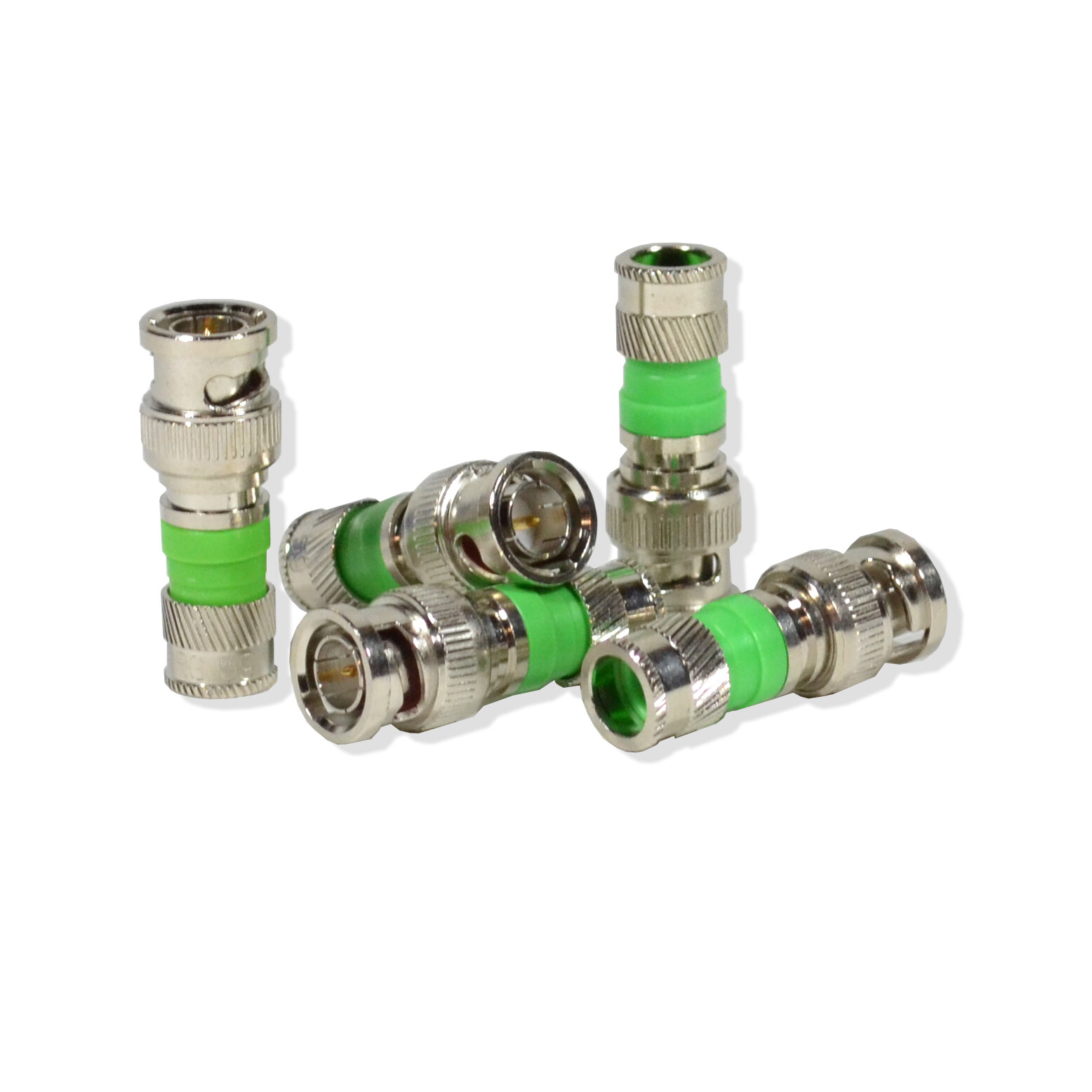 200 pack BNC Male Compression Connector for RG59 Coaxial Cable CCTV