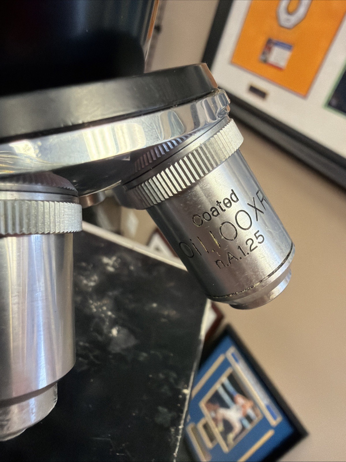 Vintage Unitron Microscope 52548 With Case Tested And Works Wow!