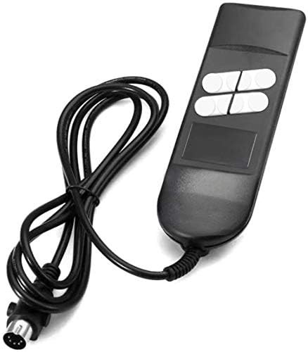 Up and Down 4 Button 5pin Roll Line 180° Electric Sofa Remote Hand Control fo...