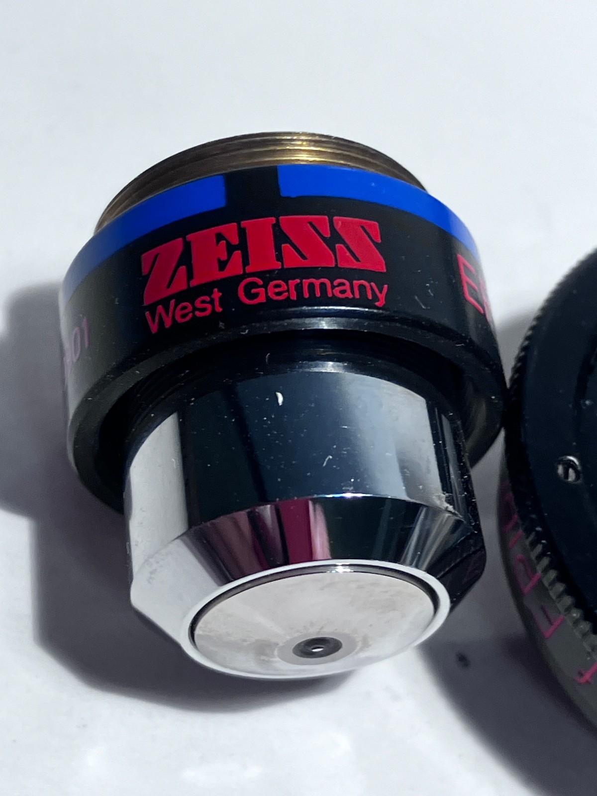 Zeiss INKO Epiplan 80X Reflected Light Microscope Objective 462080-9901 462005-