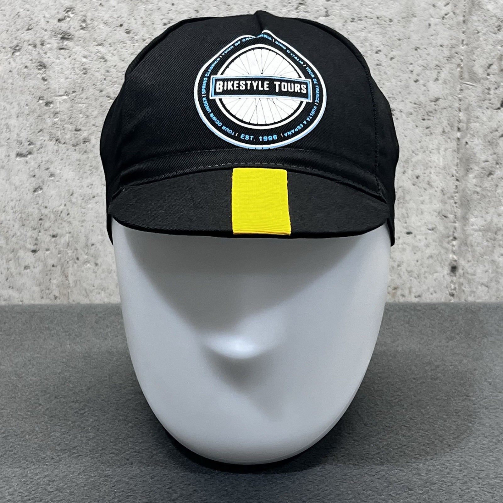 Bikestyle Tours Cycling Hat - Tour Down Under - California - France - Espana
