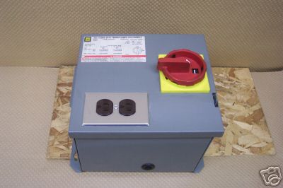 SQUARE D 9070-SK500G1 TRANSFORMER DISCONNECT 600V NEW CONDITION NO BOX
