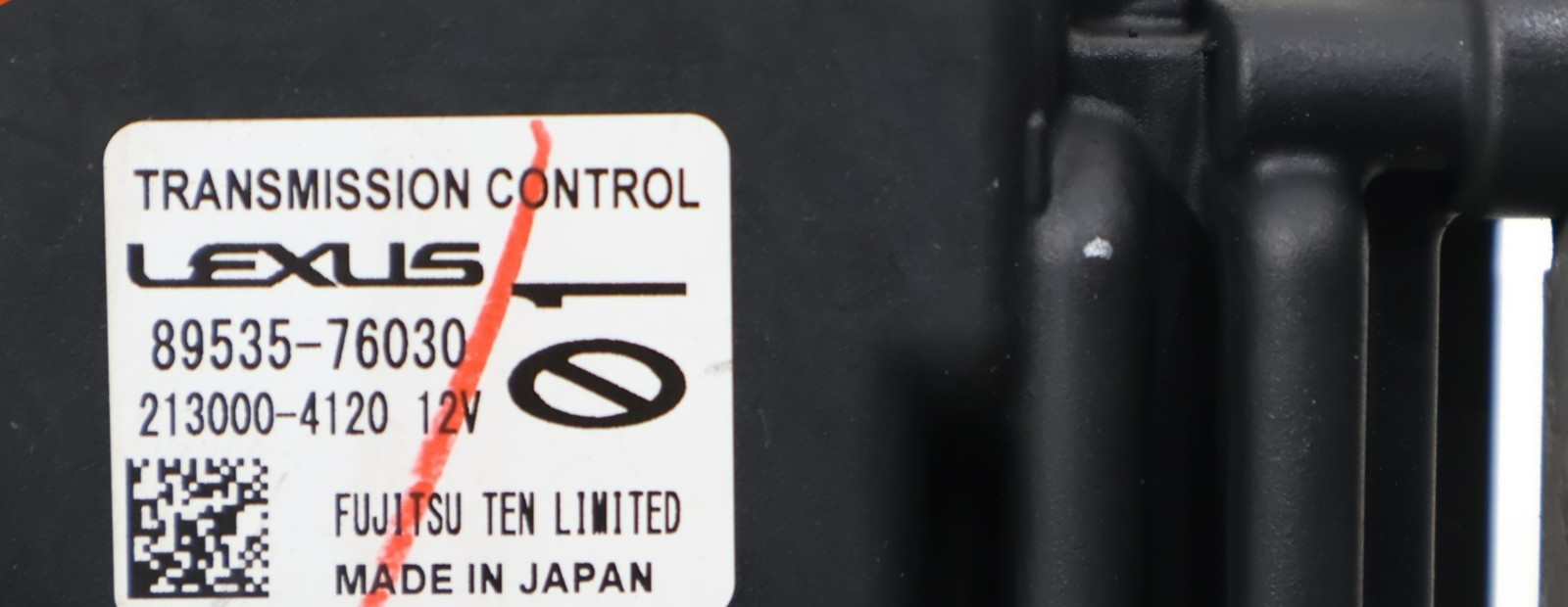 2019 - 2022 LEXUS UX200 AUTOMATIC TRANSMISSION CONTROL MODULE UNIT OEM