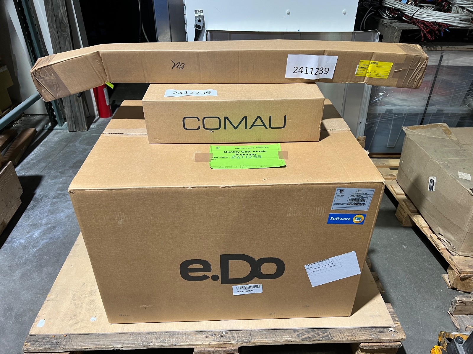 New! Comau e.DO 1-0.48 6-Axis Educational Robot CR82439200 Complete New in Box!