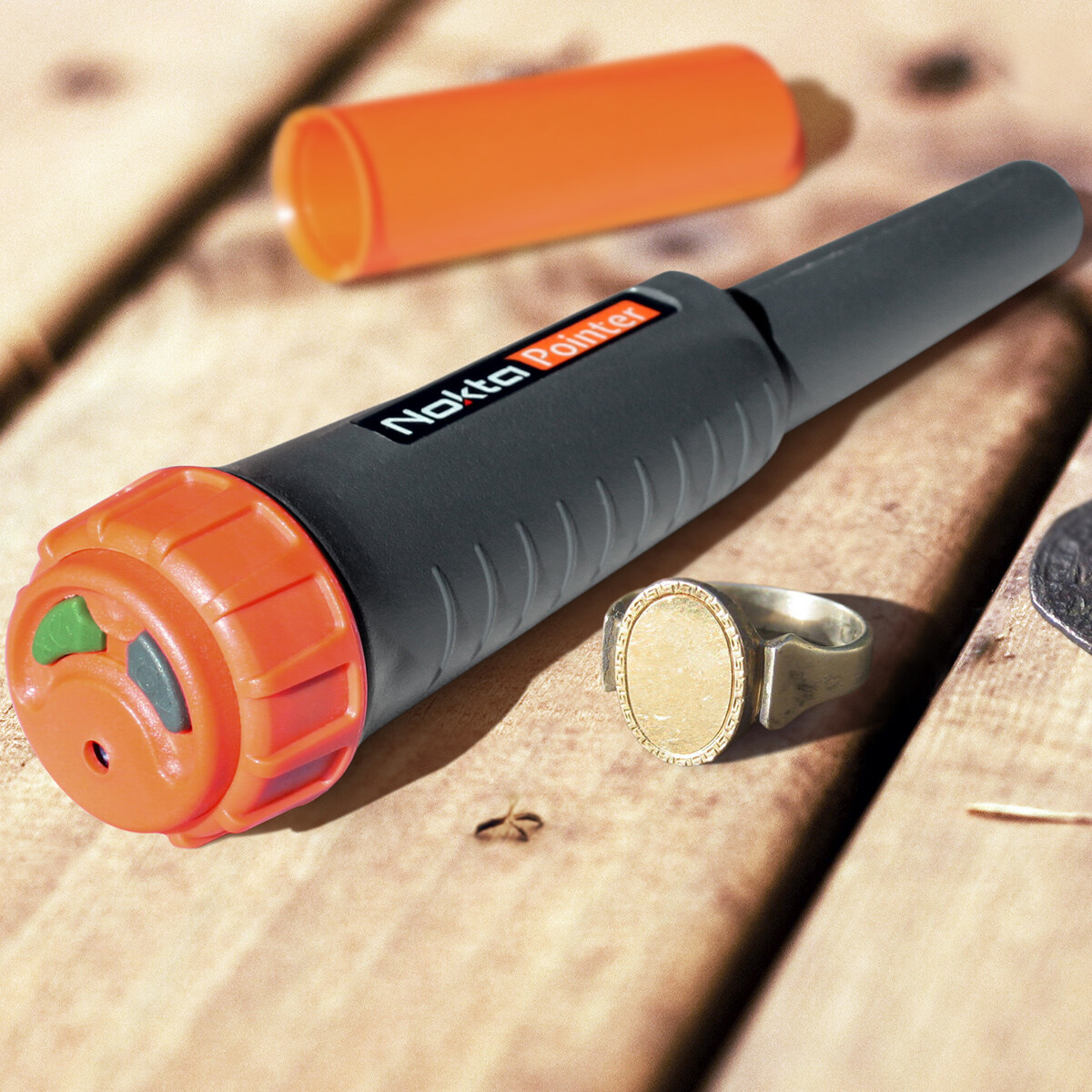 Nokta Pointer Waterproof Pinpointer Metal Detector with Holster, & Digger