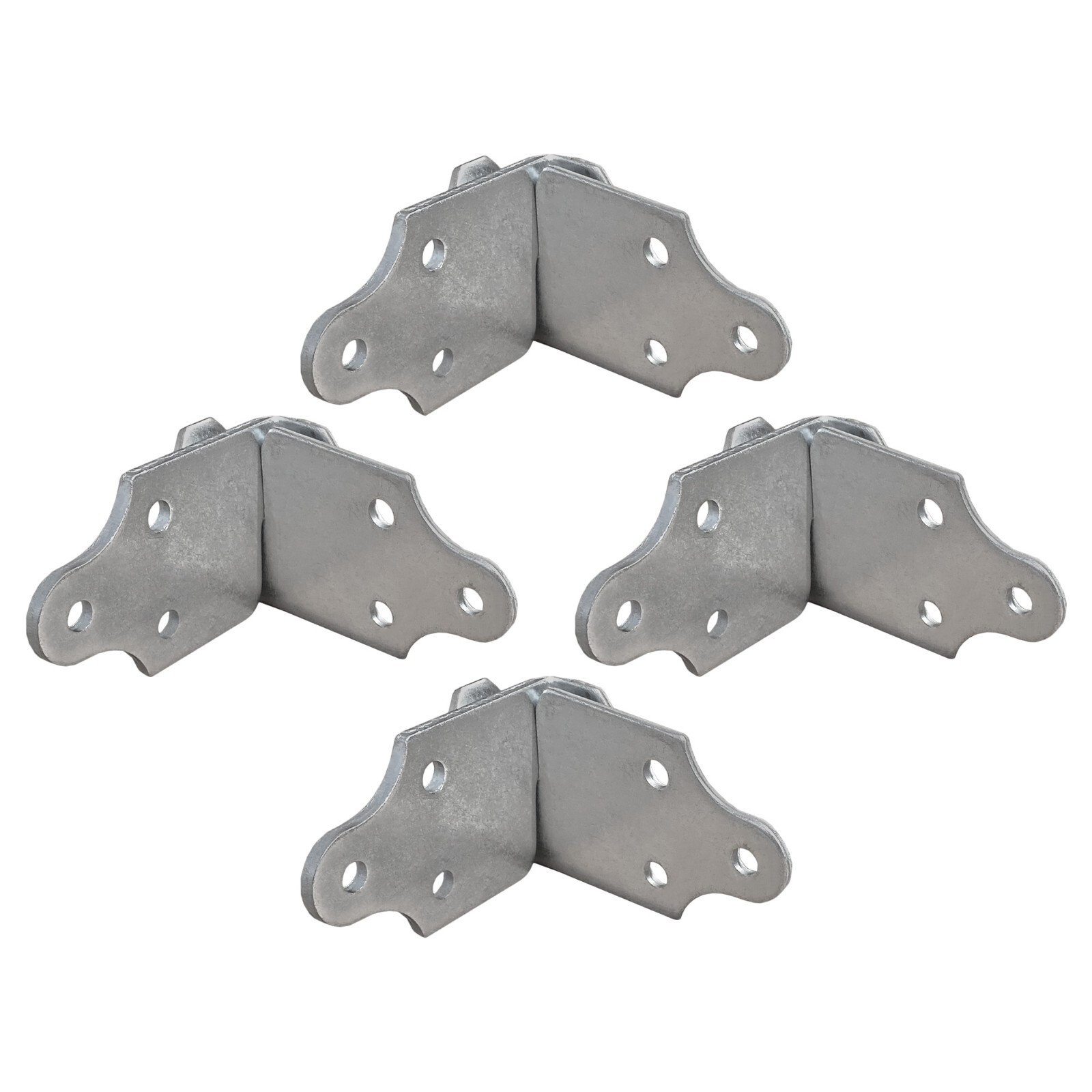 8 Pack Utility Trailer Wood Side Corner Bracket Stake Body Latch Rack 4 Joints
