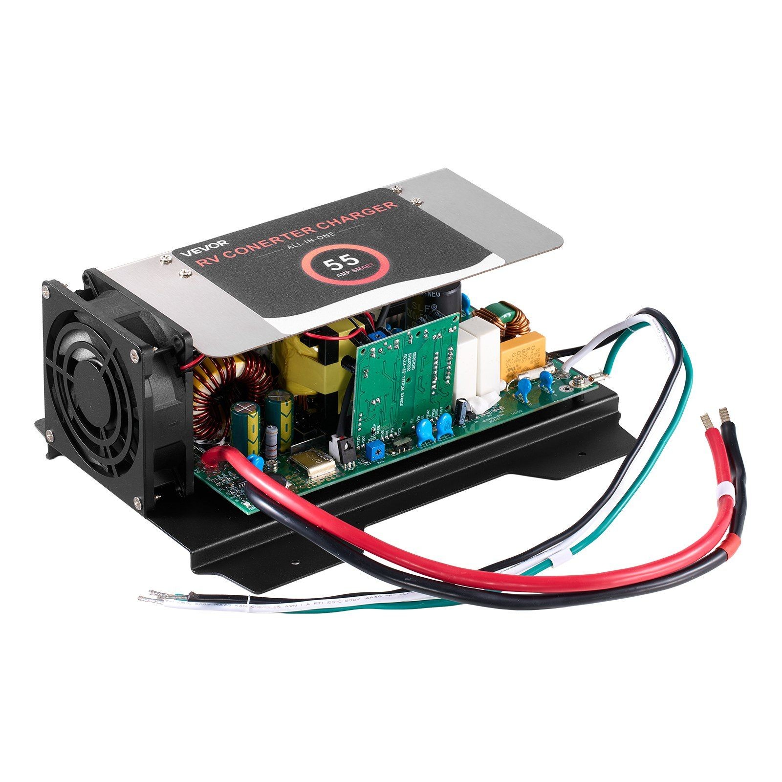 55A Multi-Stage RV Converter for Lithium & Lead-Acid Batteries