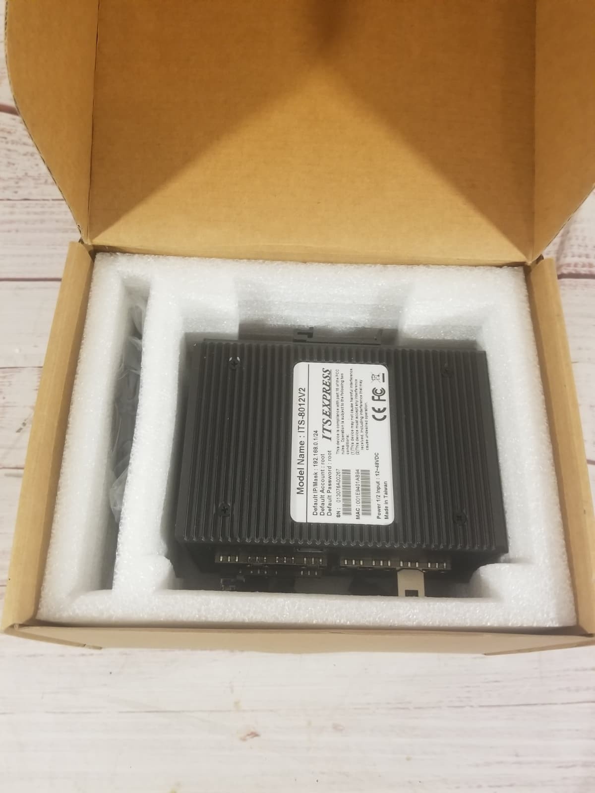ITS Express ITS-8012V2 12-Port Managed Gigabit Industrial Network Switch