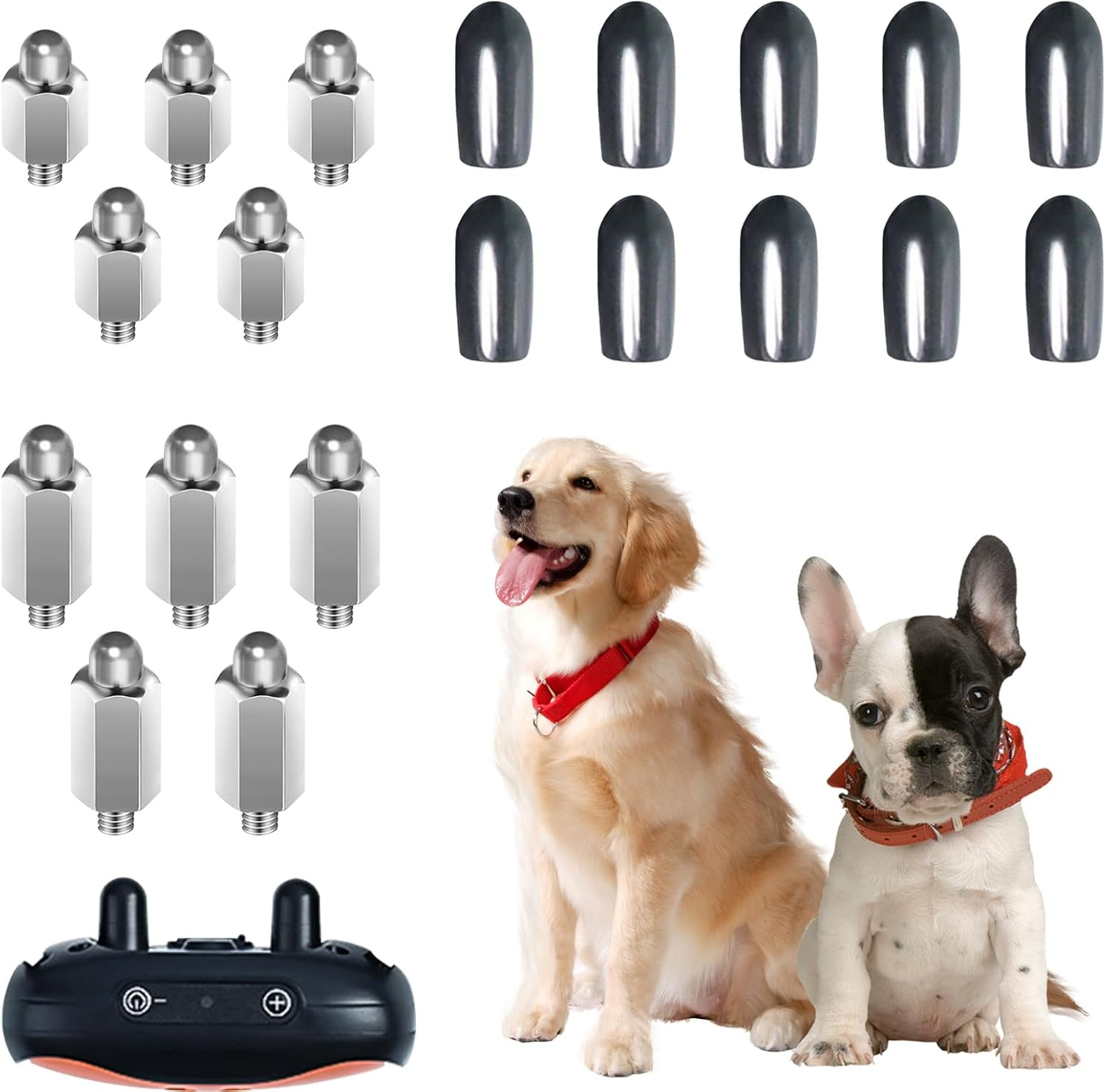 20 PCS Extra Contact Points Replacement Part for Dog Training Collars Dog Shock