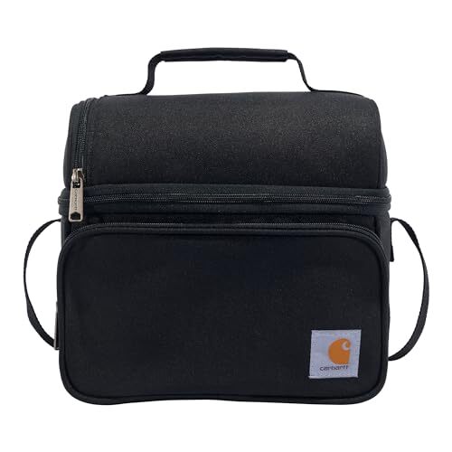 Camping Cooler, Worksite Lunchbox, Soft Shell Cooler for One Size Black