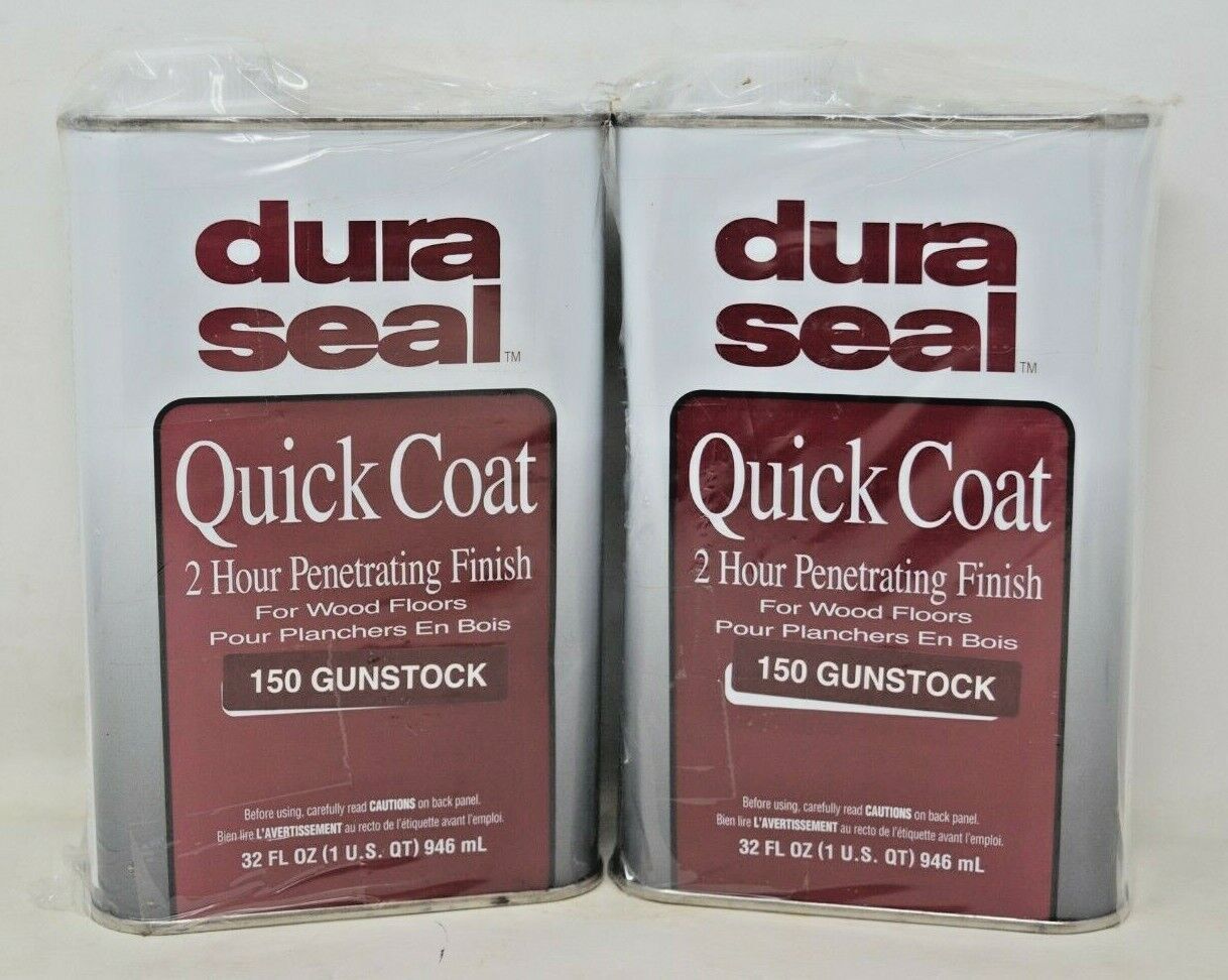 2 (32oz Cans) Dura Seal Quick Coat 2 Hour Penetrating Finish - 175 JACOBEAN