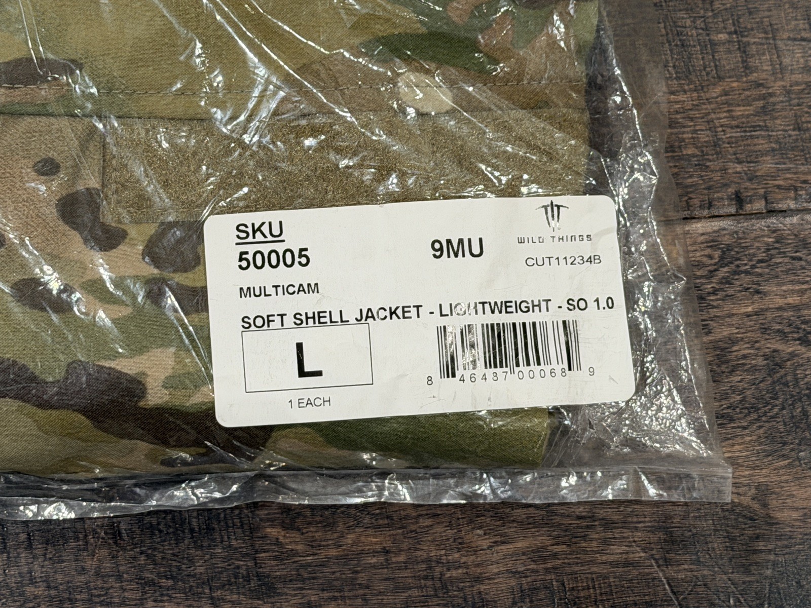 Wild Things Tactical Soft Shell Jacket Pants Multicam OCP Large Pcu Level 5