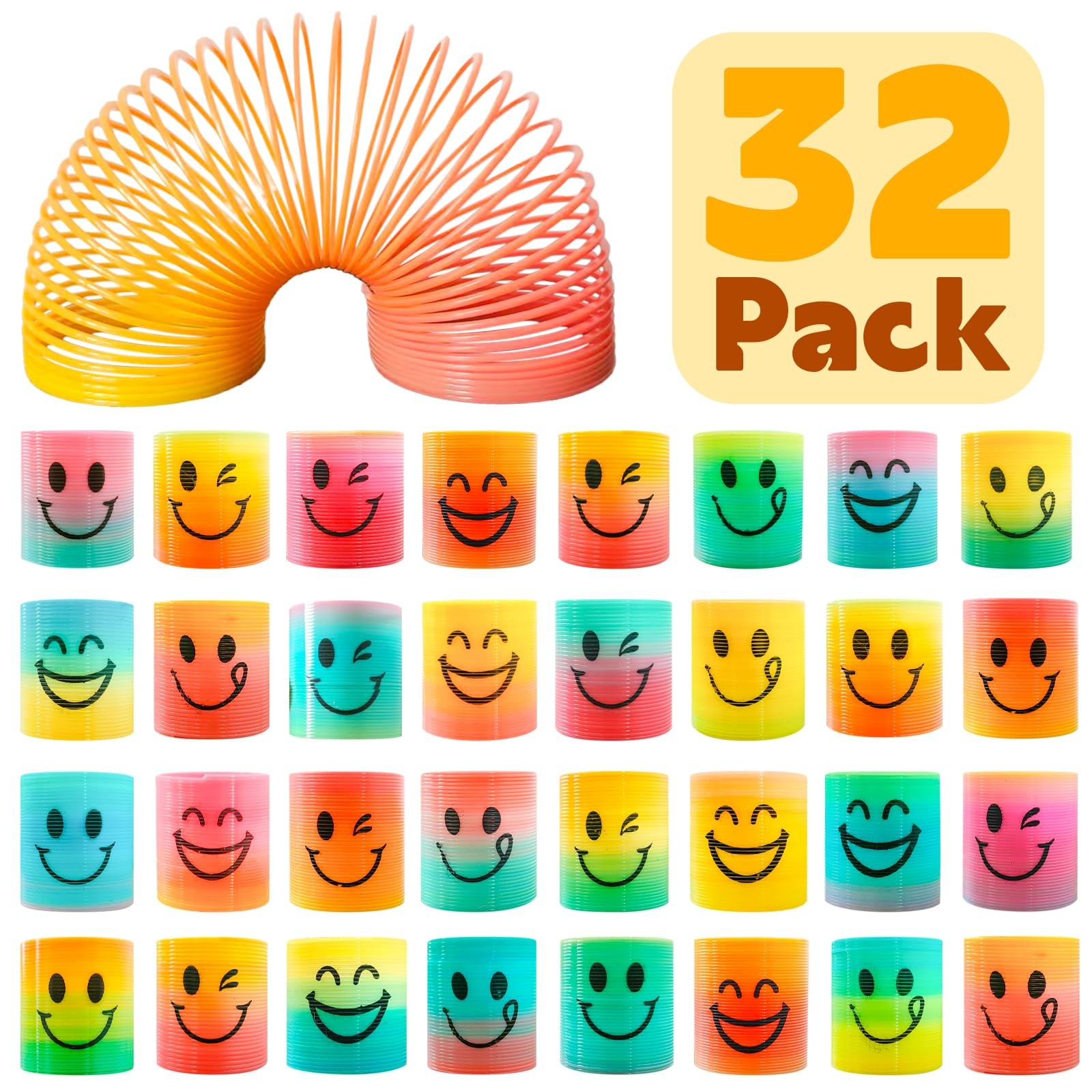 32 Pcs Mini Spring Party Favors for Kids 4 to 8 Fun Goodie Bag Stuffers for B...