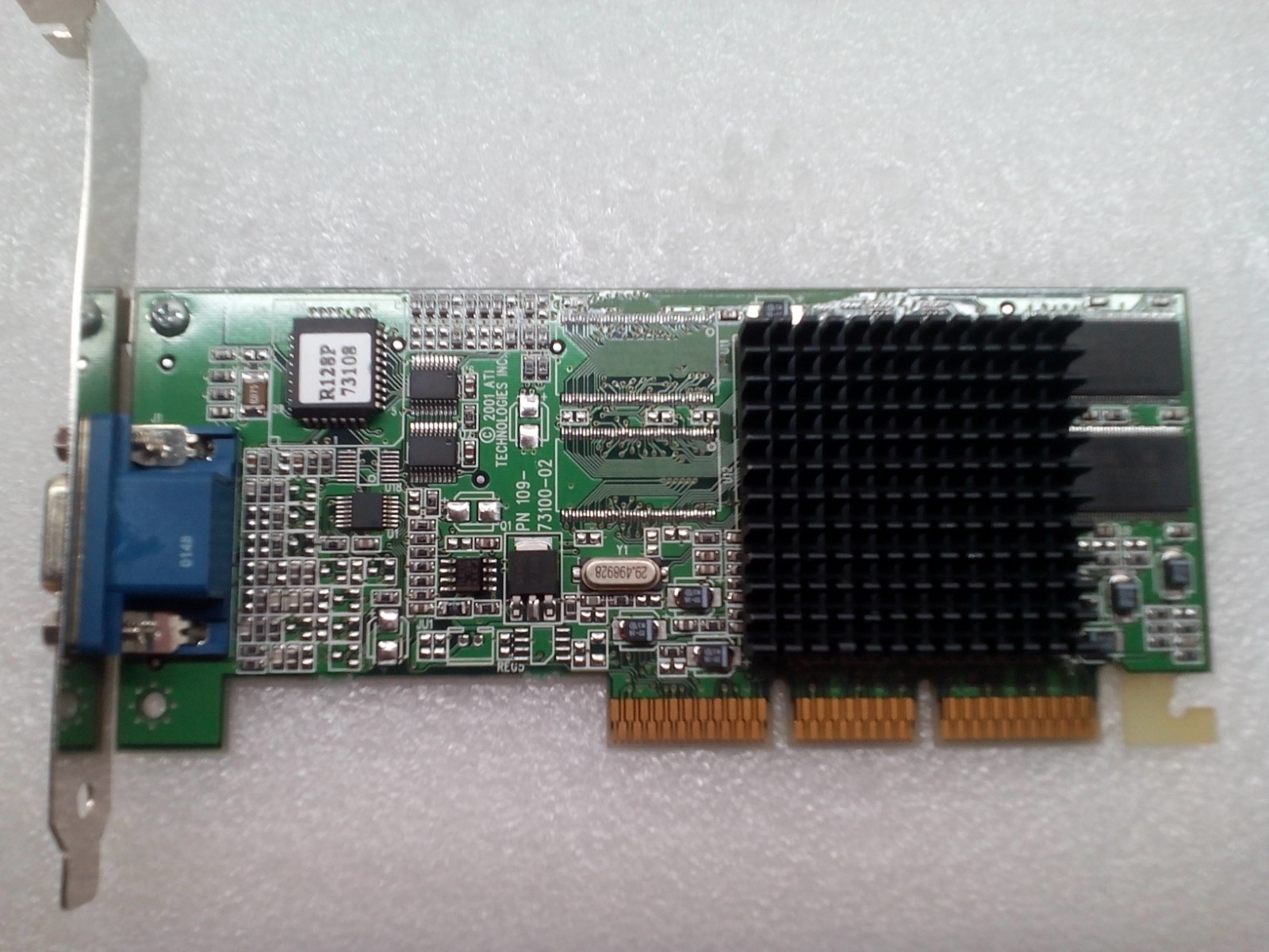 ATI 109-73100-02 AGP VGA Video Card includes Free Shipping
