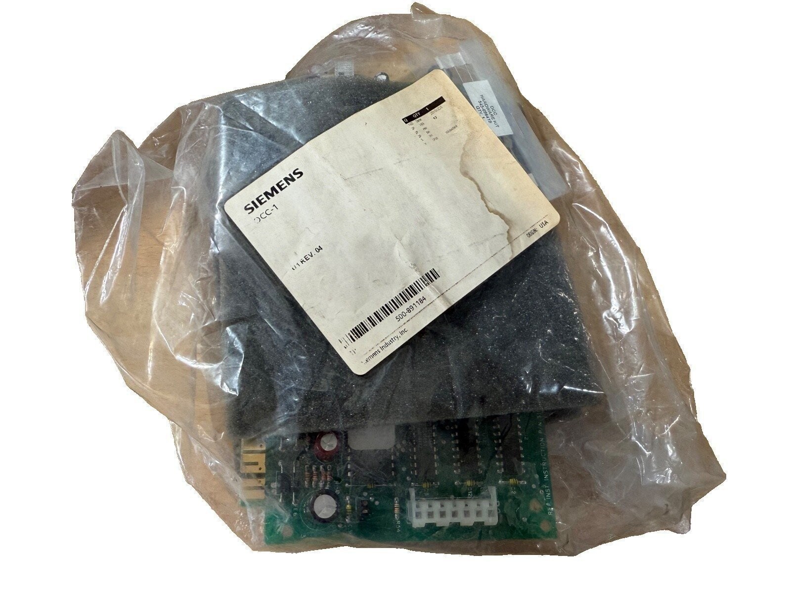 Siemens OCC-1 500-891184 Fire Alarm Control Panel Audio Output Card (NEW IN BOX)