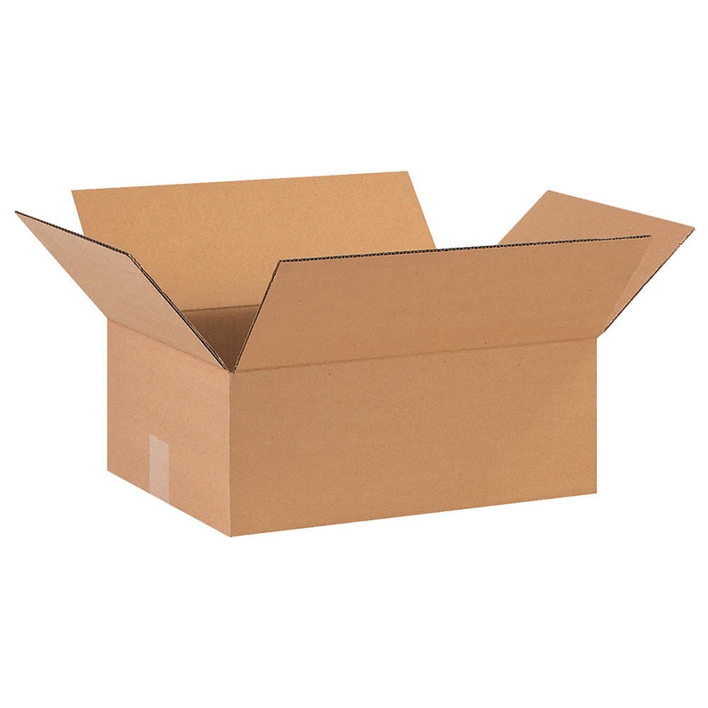 GRAINGER APPROVED 55VH28 PK 25 Shipping Box,17x13x7 in 55VH28