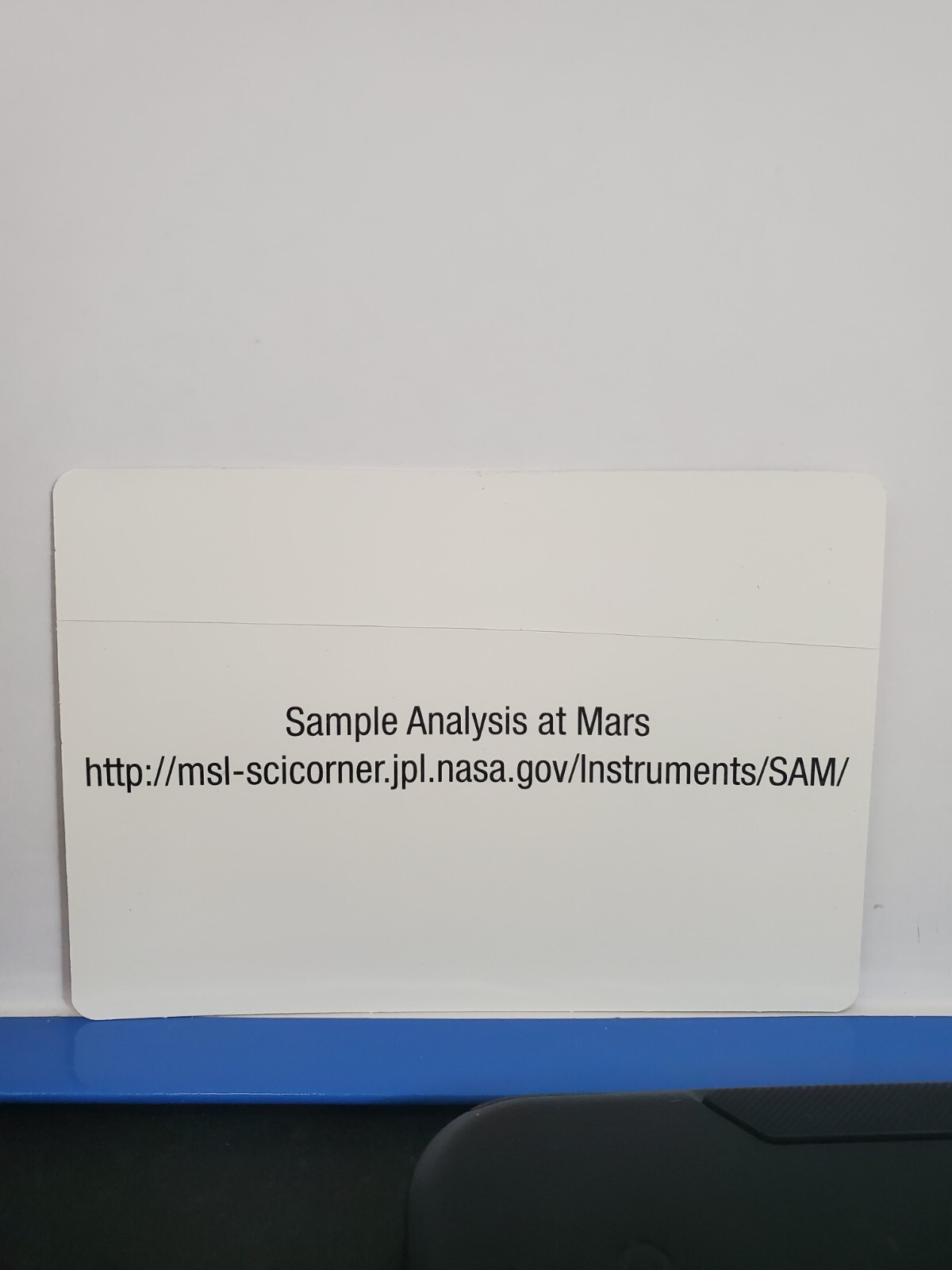 NASA SAM Sample Analysis at Mars Sticker Mars Science Laboratory NEW