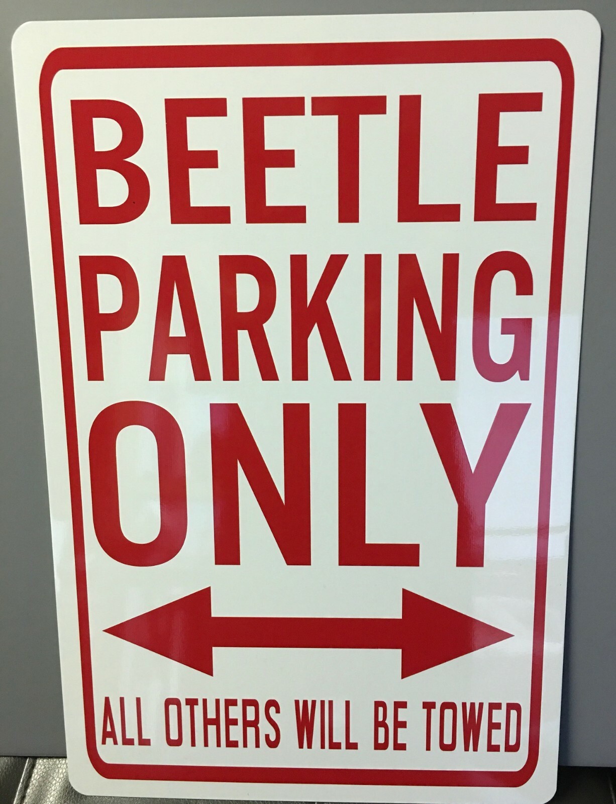 BEETLE Parking Only Metal Street Sign Fits Volkswagen Bug Hippie Woodstock Baja