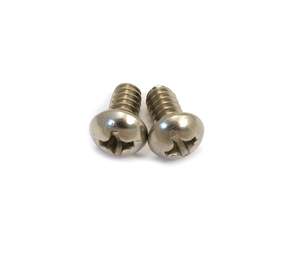 GS-0368-005 (2) Stainless Cap Head Screws for USA Lever Switch Oak Grigsby/CRL
