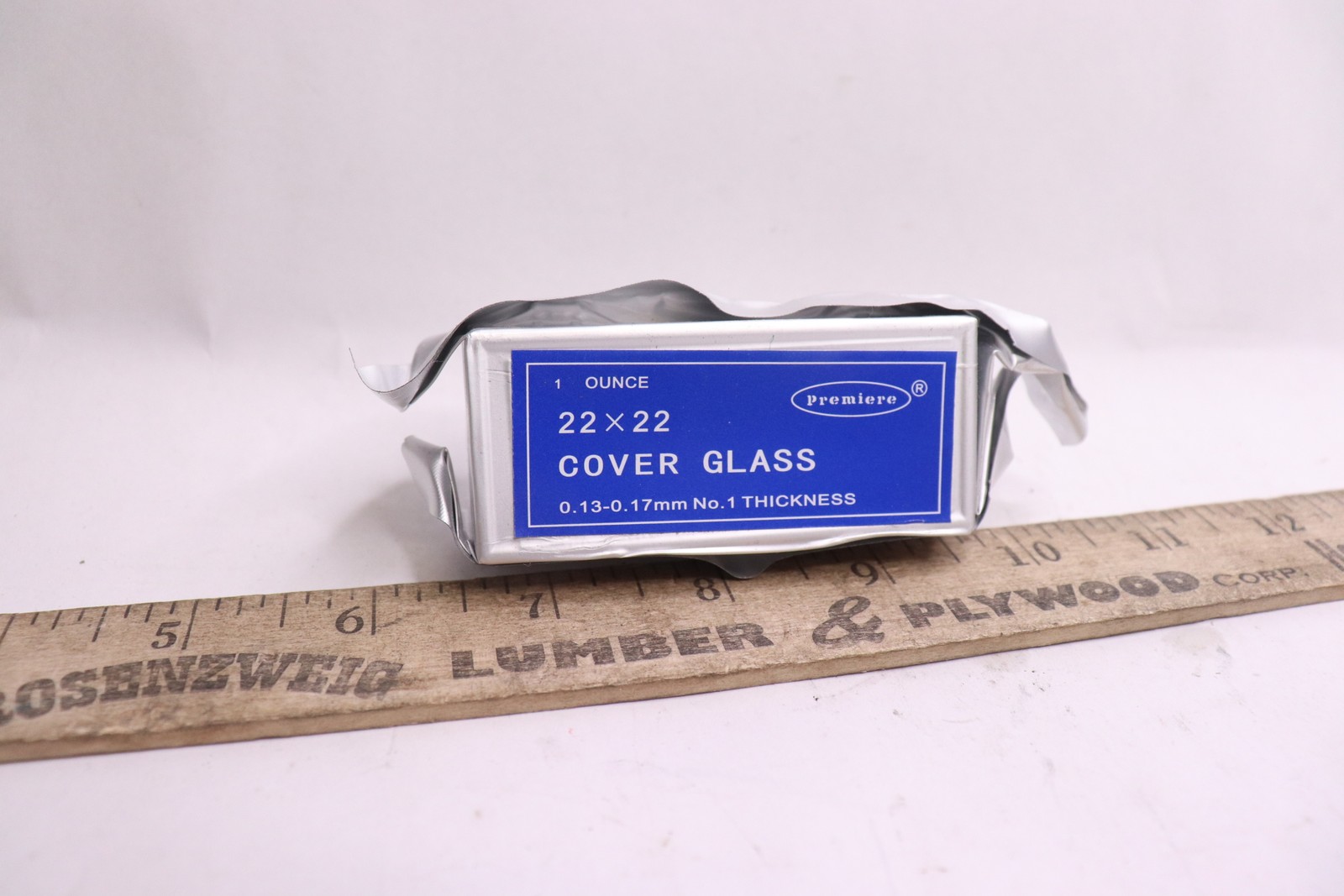 Premiere Cover Glass 22mm x 22mm 1oz. 94-2222
