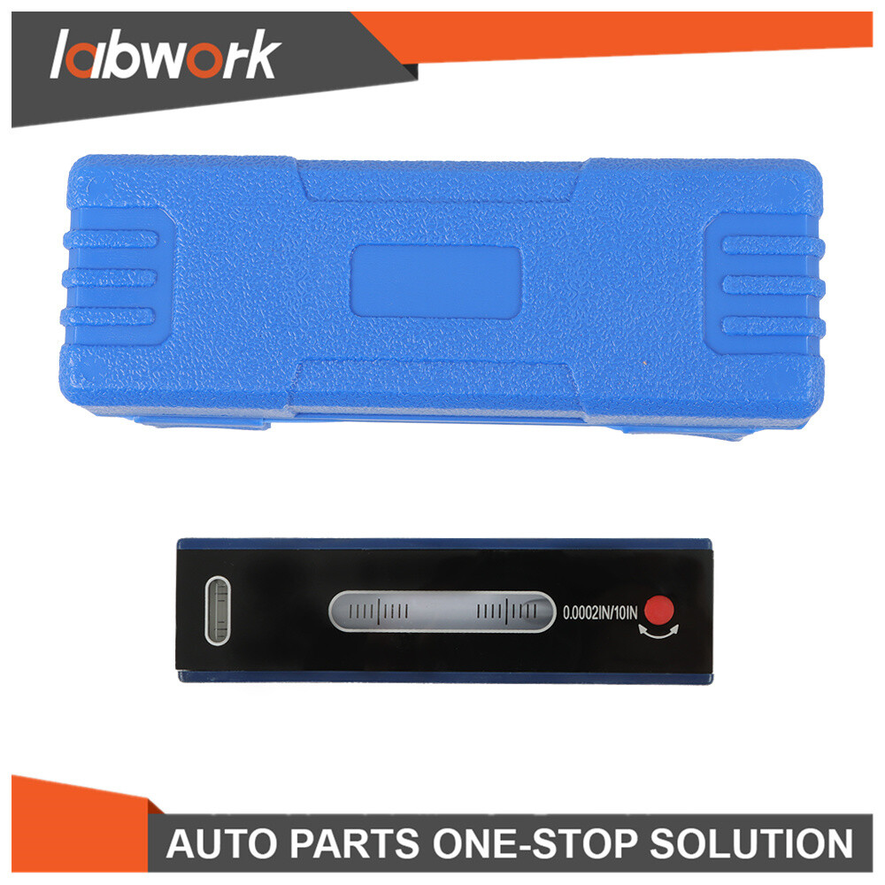 Labwork Heavy Duty Precision Bar Machinist Level 6" 0.0002'' Accuracy With Box