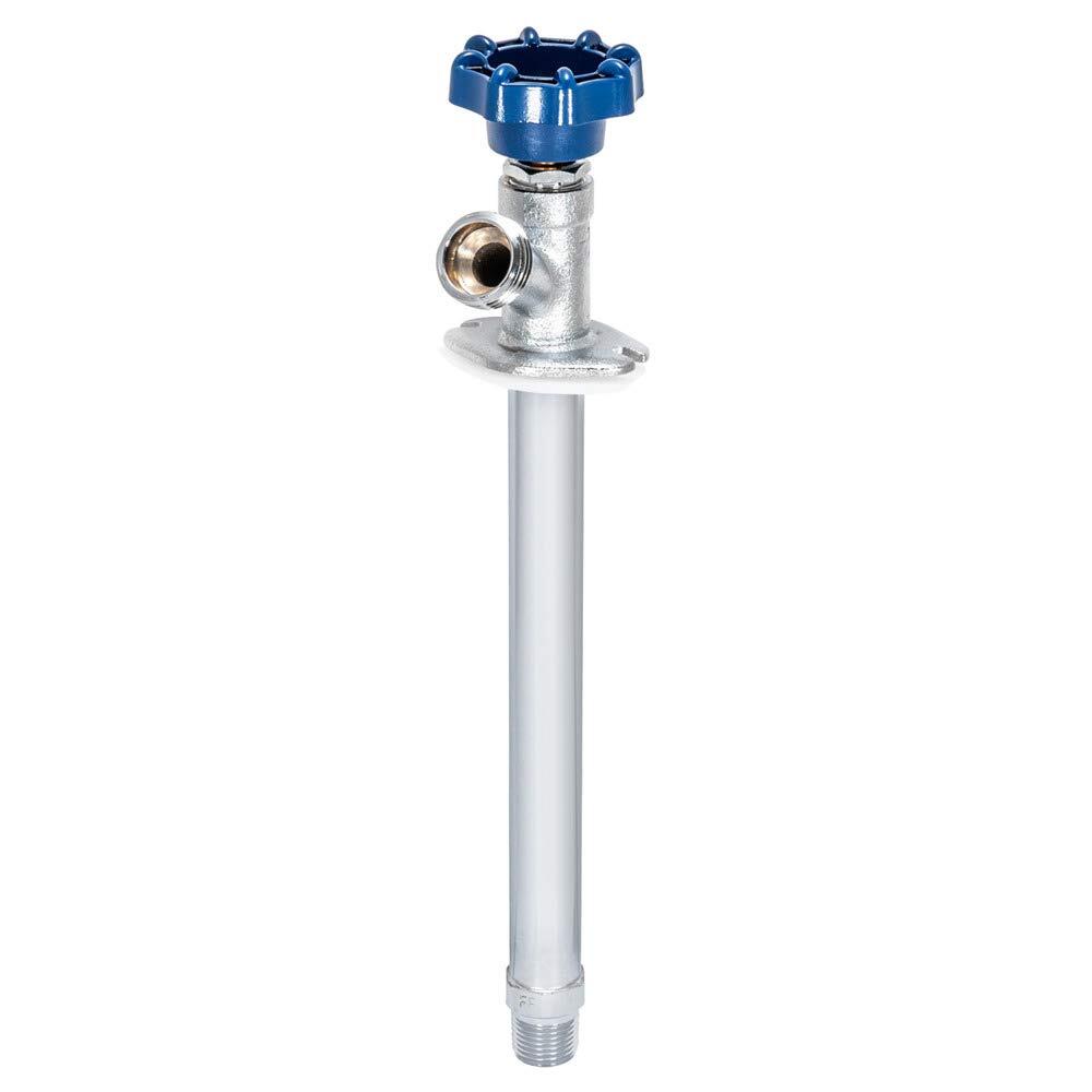 Eastman 8 Inch Frost Free Sillcock 1/2 Inch MIP x 1/2 Inch C Blue 80221