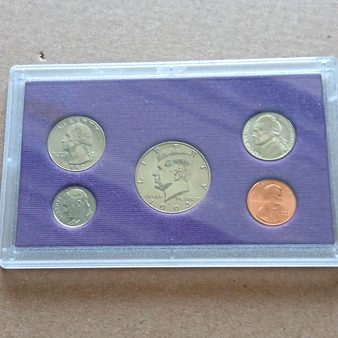 United States Mint 1988 Proof Set Proof Strike San Francisco Mint