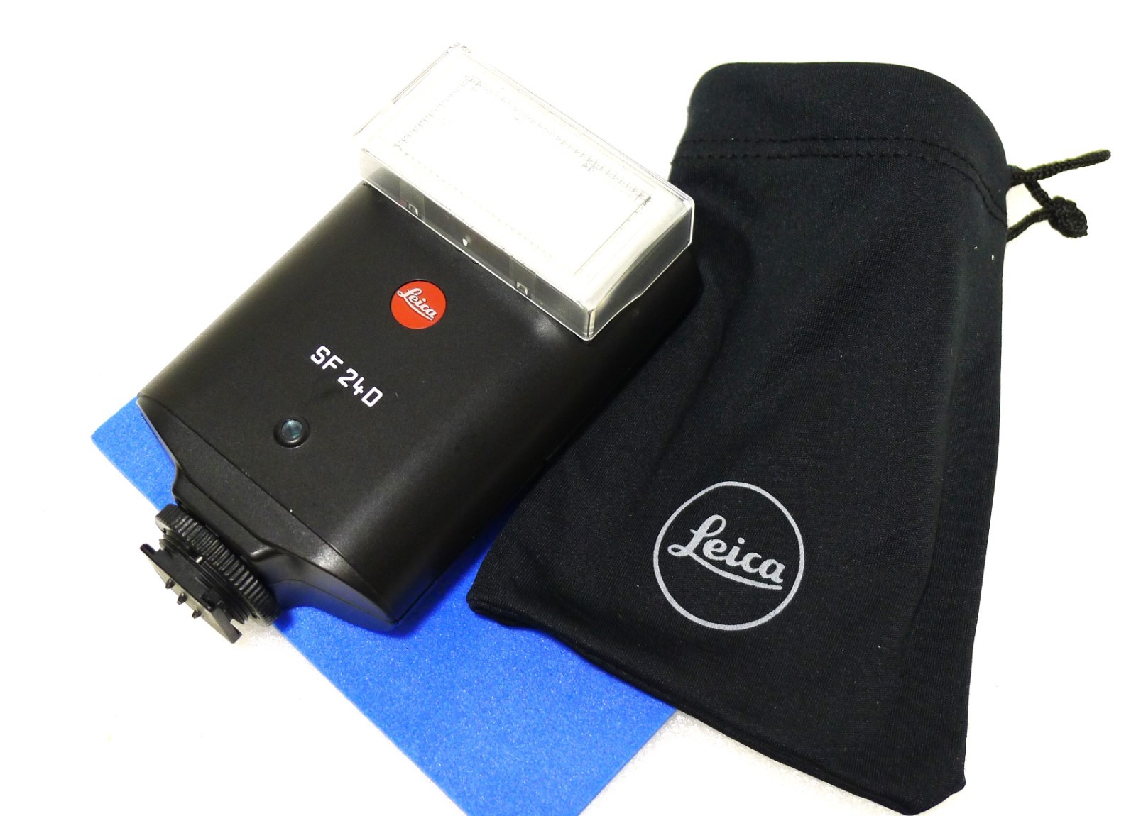 Leica SF 24D TTL Black 14444 Shoe Mount Flash w/Pouch f/Film/Digital Camera NICE