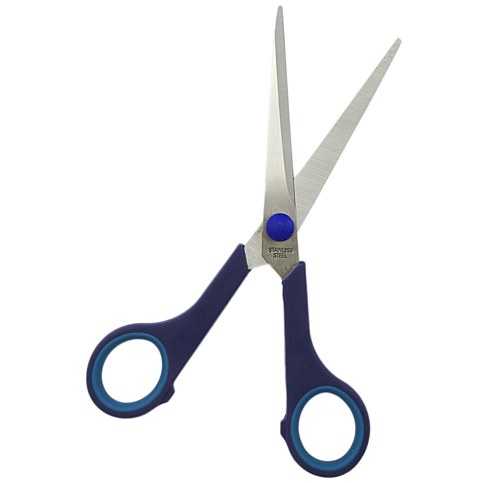 5 Piece Stainless Scissors Set Soft-grip Handle for School Office Multipurpose