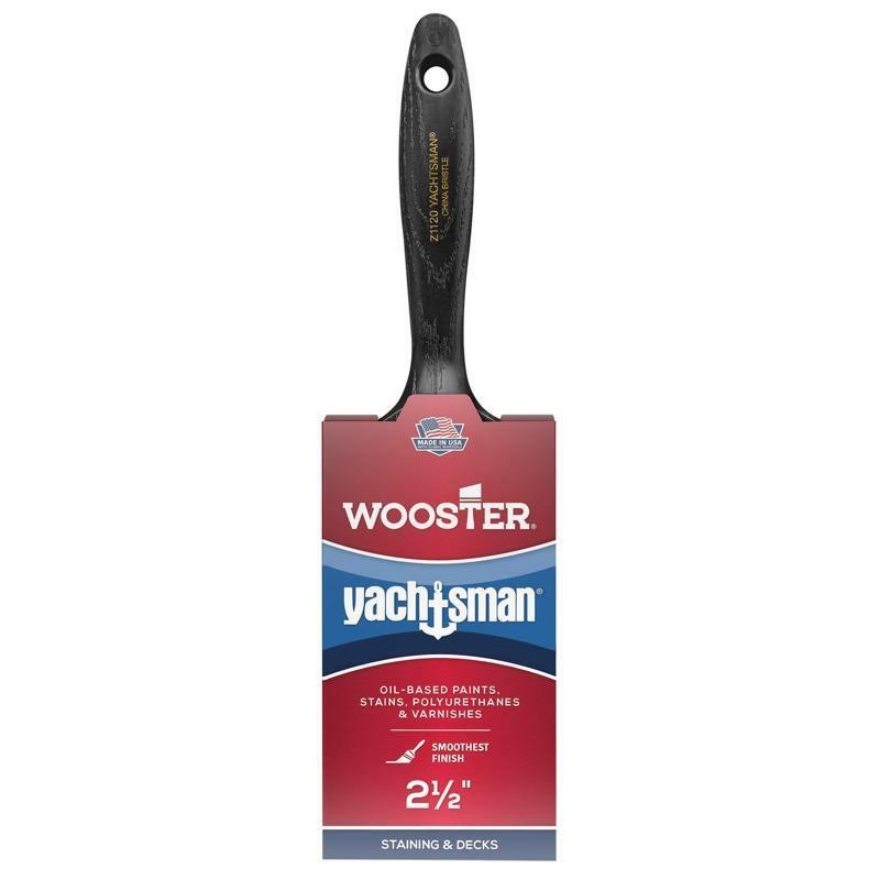Wooster Yachtsman 2-1/2 in. Soft Chiseled Paint Brush Z1120-2.5
