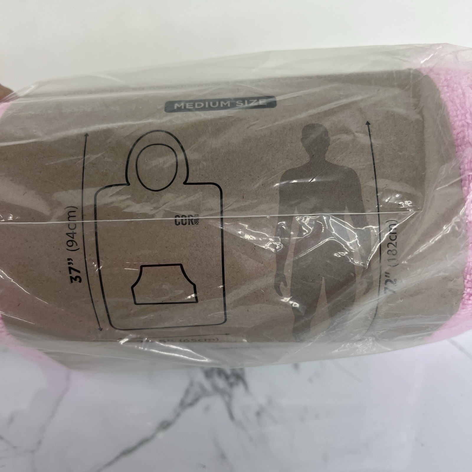 COR Surf Changing Towel/Robe-w/Hood & Pockets Size Medium - Pink Microfiber New