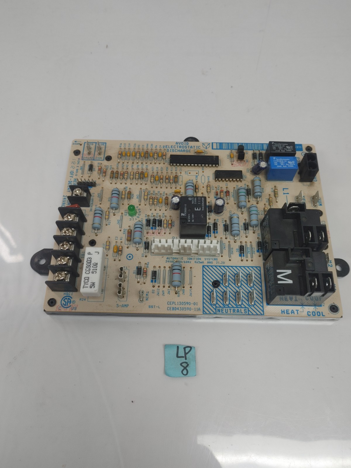 Carrier ICP HK42FZ018 Furnace Control Circuit Board CEPL130590-01