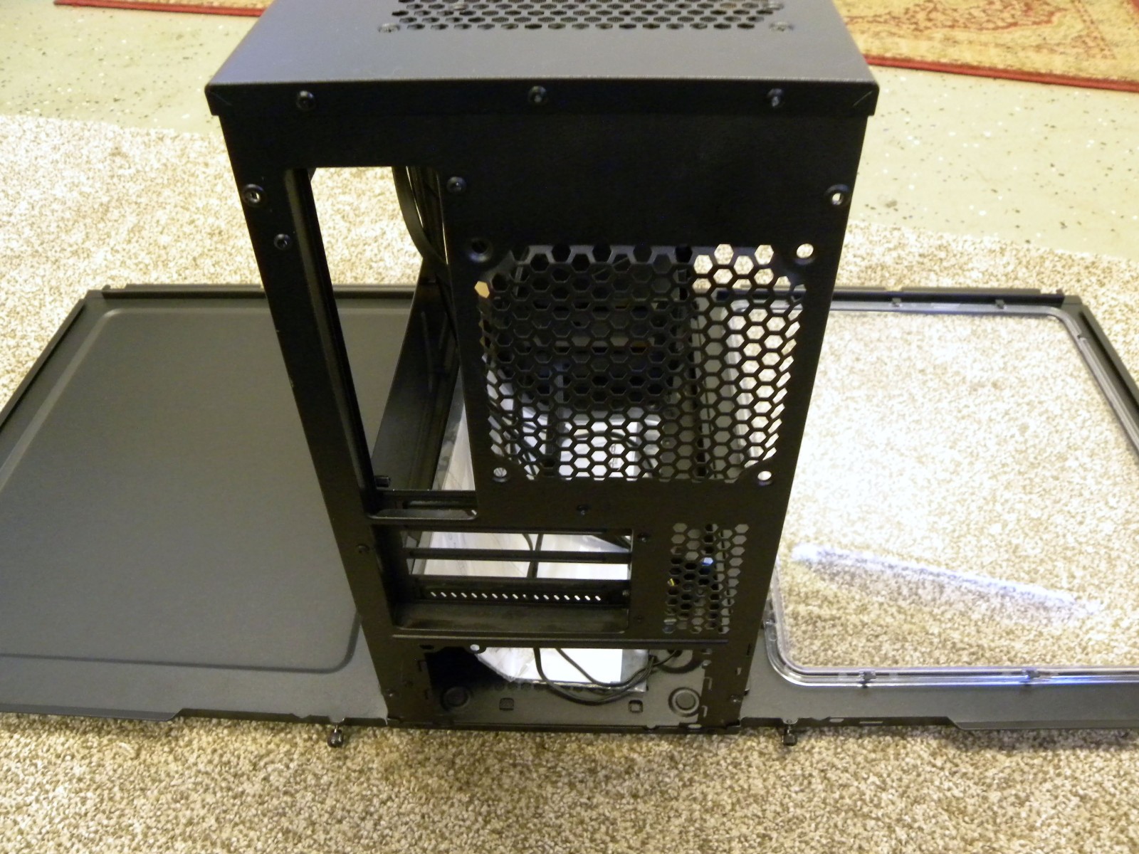 FRACTAL G MINI ATX Mid Tower Computer Case ITX Clear Window FD-CA-FOCUS-MINI-BK