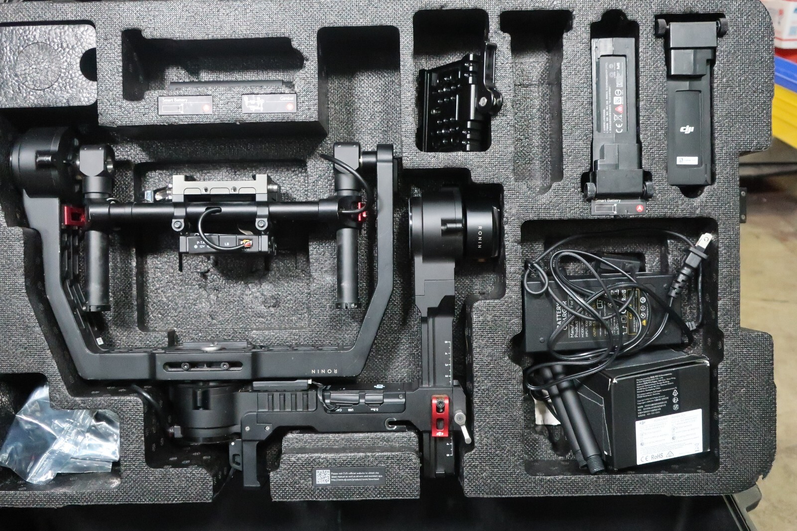 DJI Ronin M 3-axis Handheld Gimbal Stabilizer + Wireless Controller & Mach More