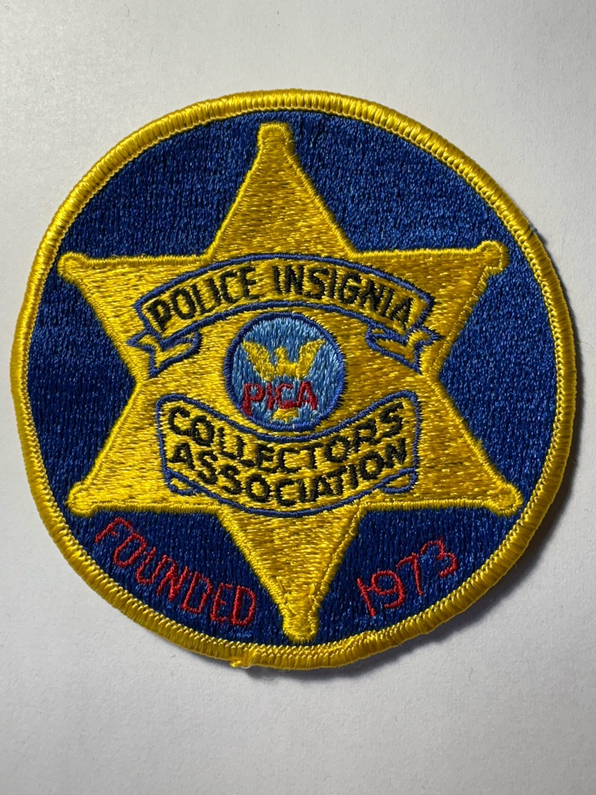 Police Insignia Collectors Association Patch
