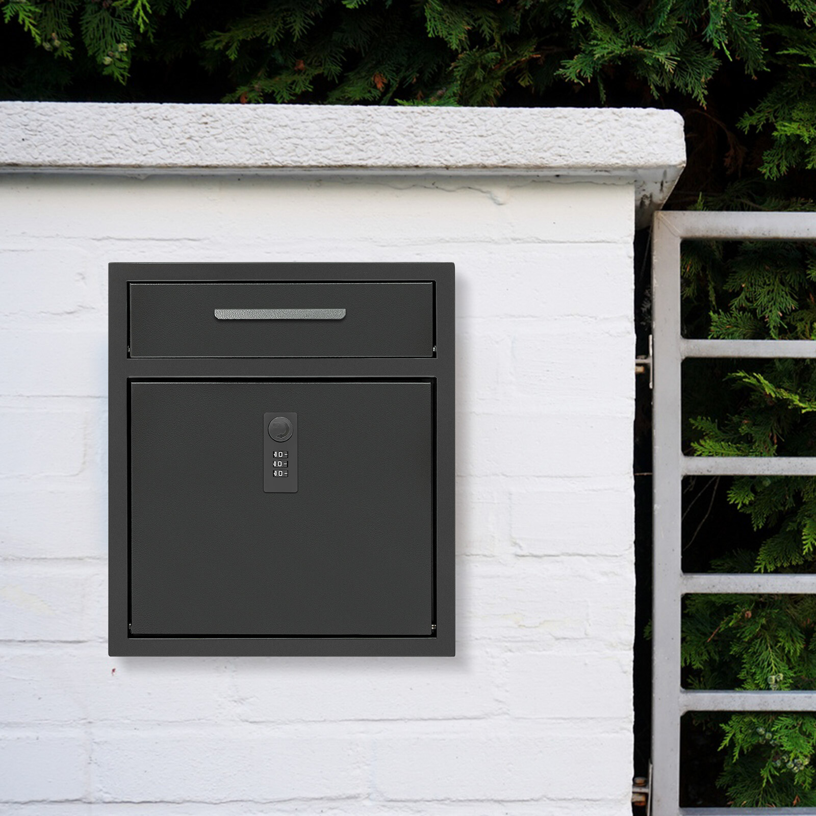 Mailbox, Wall-mounted Mailbox, Mailbox With Combination Lock