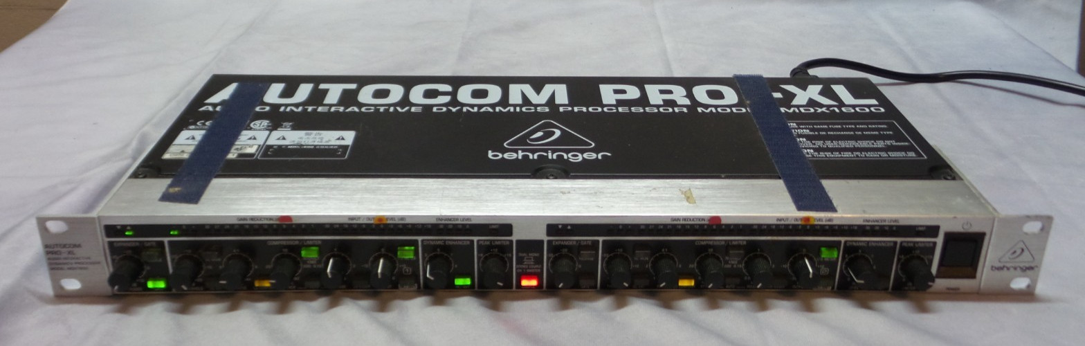 Behringer MDX1600 Autocom Pro-XL Audio Interactive Processor - USED/WORKS