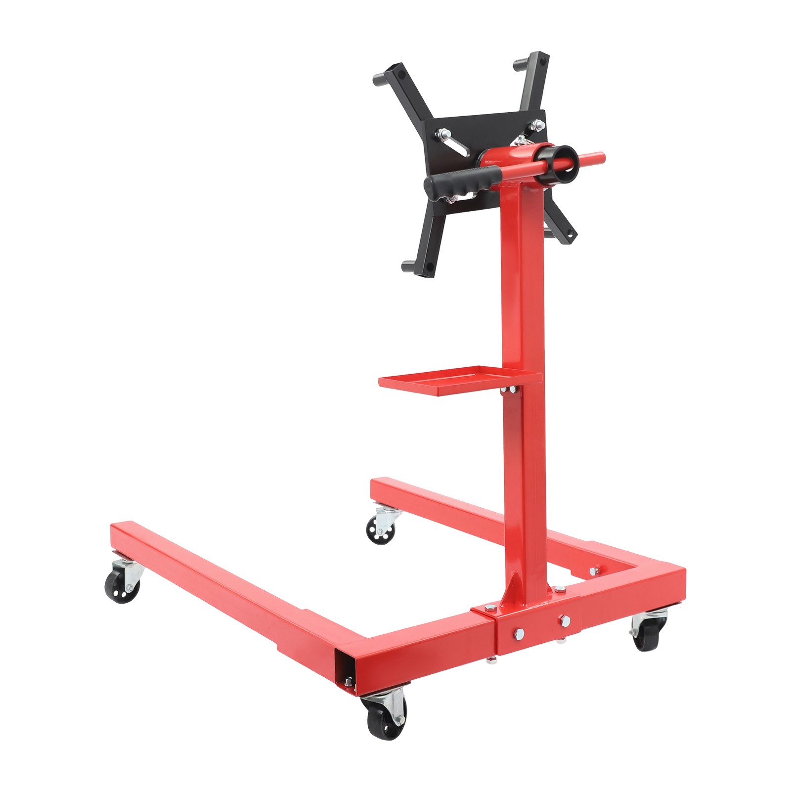 Folding Engine Stand Vehicle Engine Block Stand 1250lbs Load 360 Degree Head