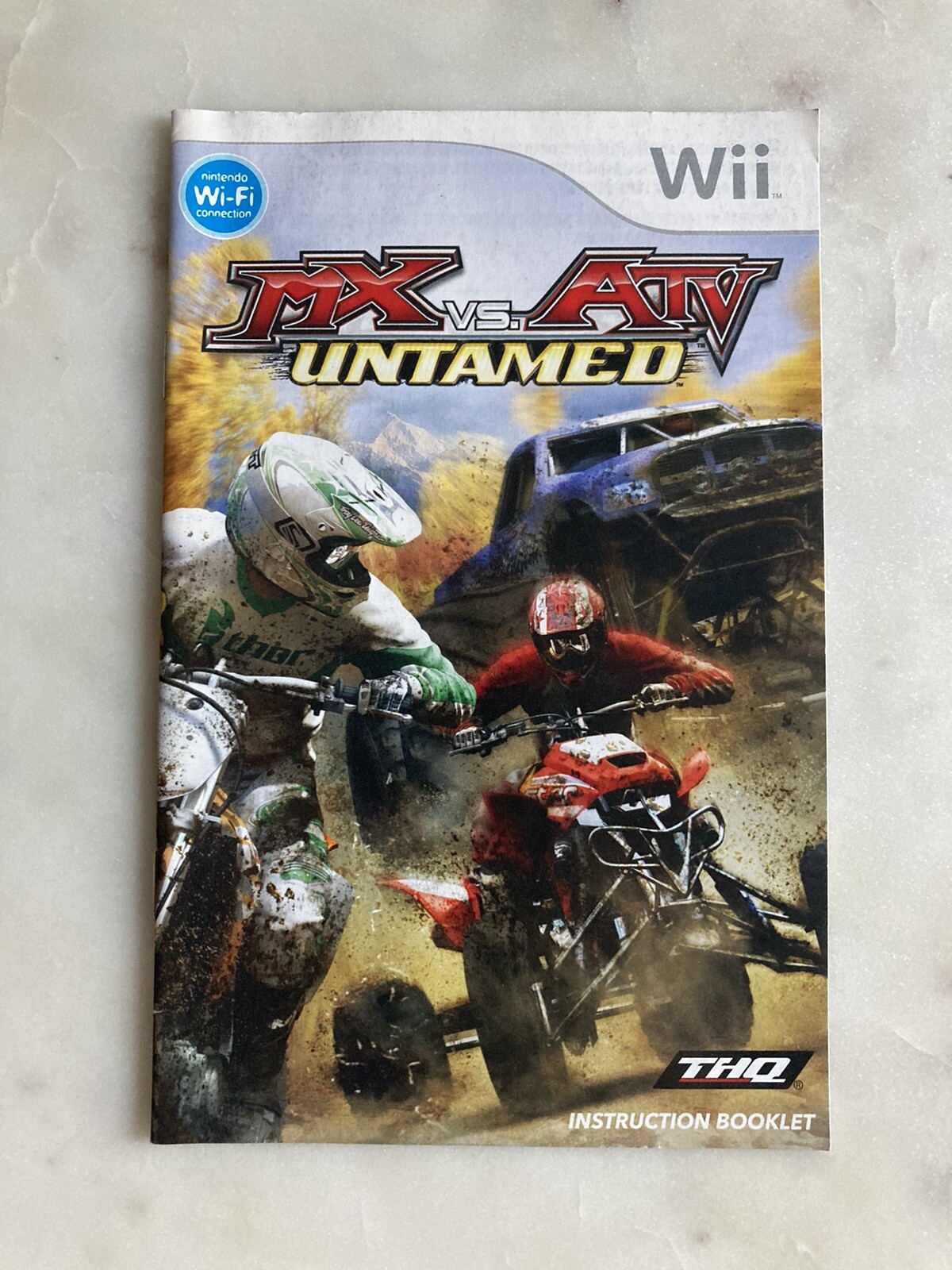 MX vs ATV Untamed  |  Wii  |  Manual Only