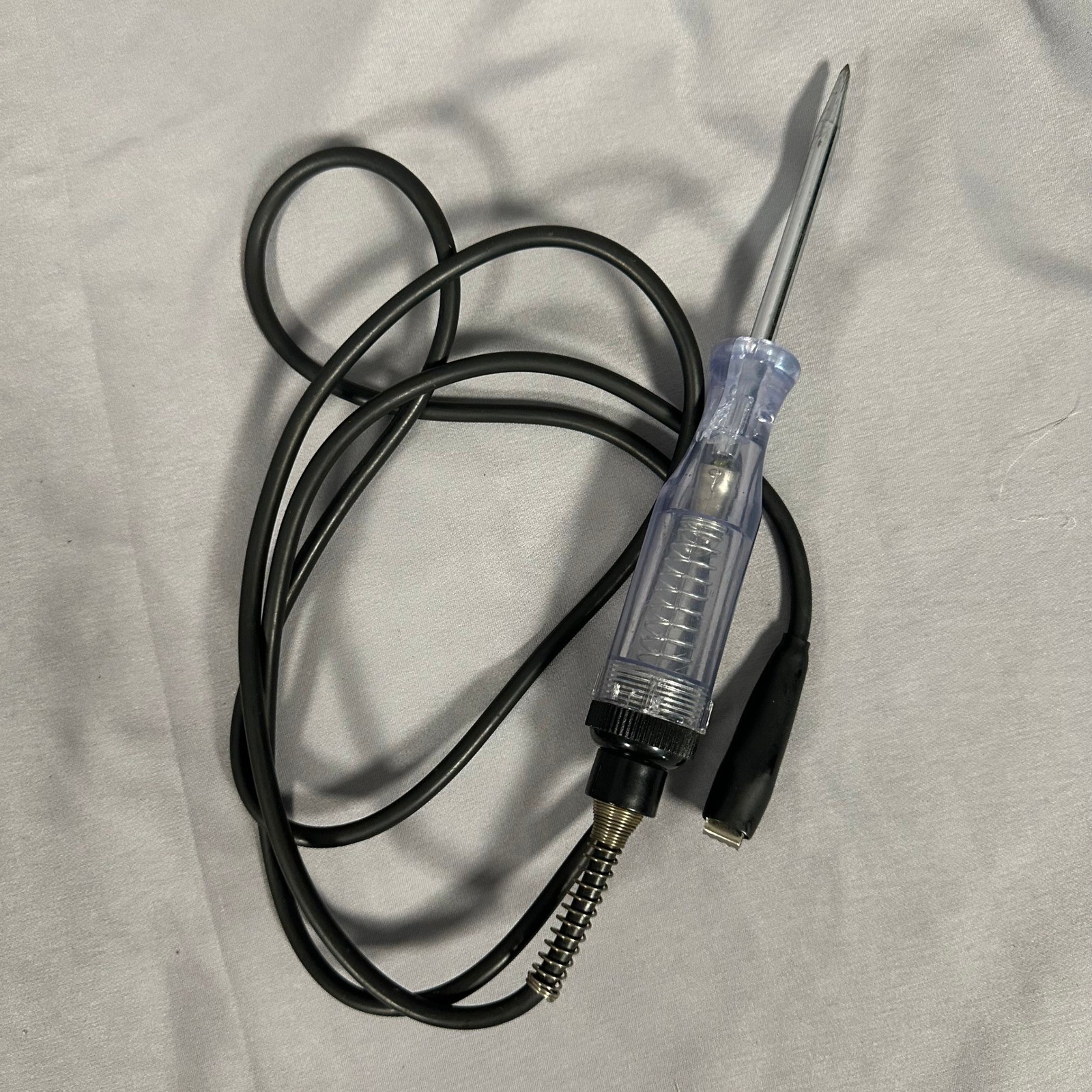 Automotive Circuit Tester 6V 12V DC Voltage Light Probe Tool with Alligator Clip