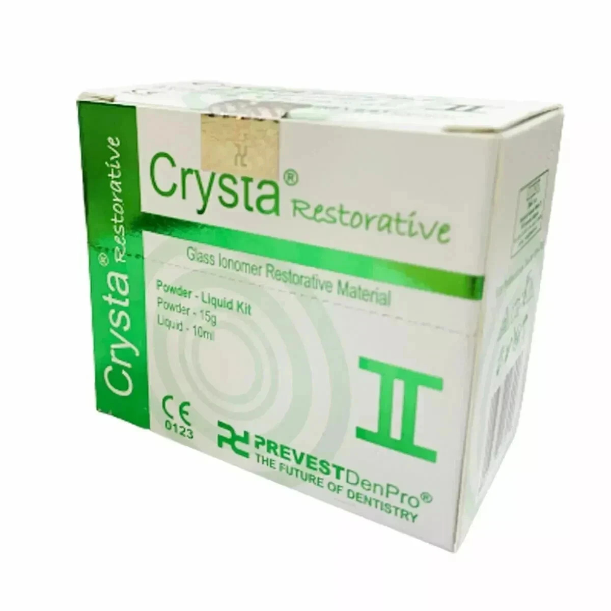 Prevest Denpro Crysta 2 Permanent White Teeth Tooth Filling Kit Repairs Dental