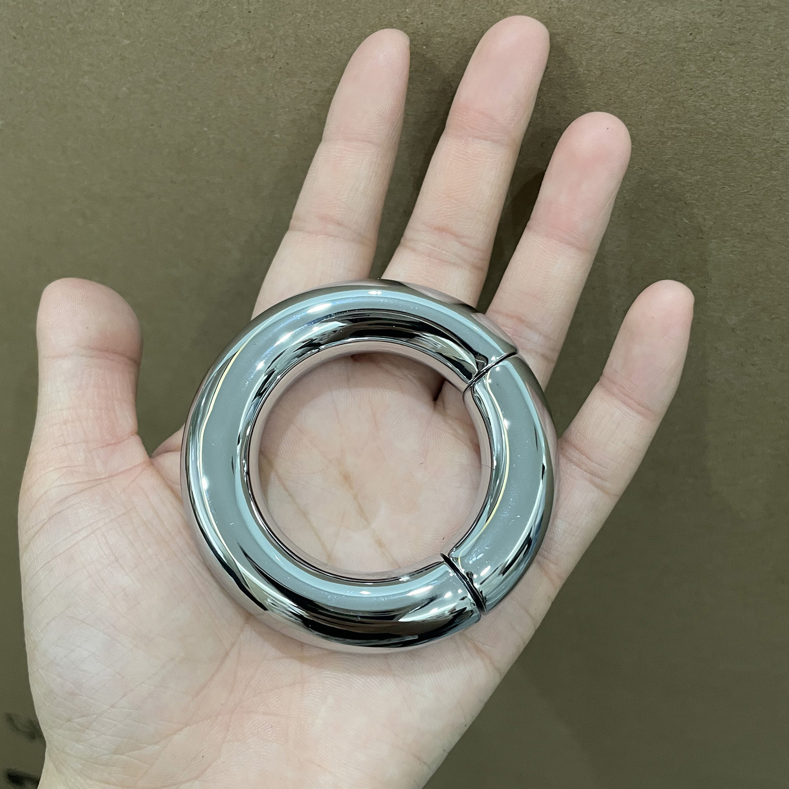 Male Stainless Steel Ball Stretcher Weight Heavy Magnetic Ball Stretching Weight