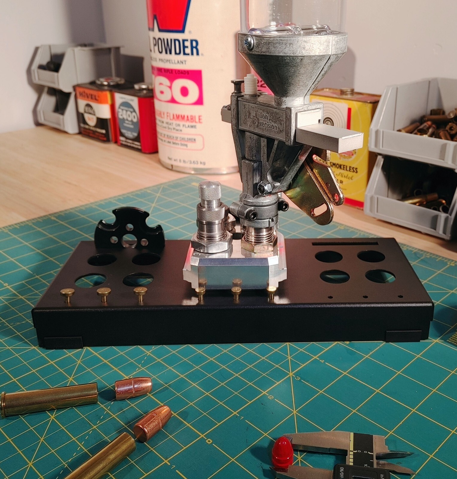 MCD Benchtop Toolhead Stand/Holder for Dillon Precision 550 - 3 Position