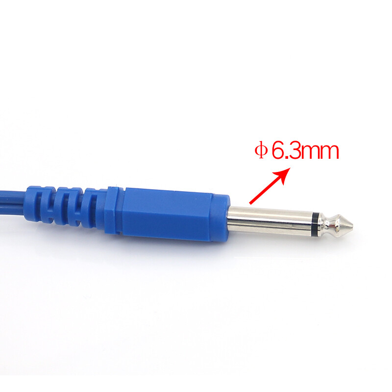 REM Patient Grounding ESU Electrosurgical Plate Cable Negative Cautery Monopole