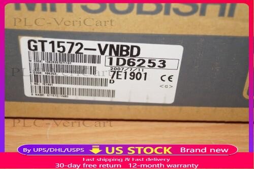 New In Box MITSUBISHI HMI GT1572-VNBD Panel GT1572VNBD Free Shipping