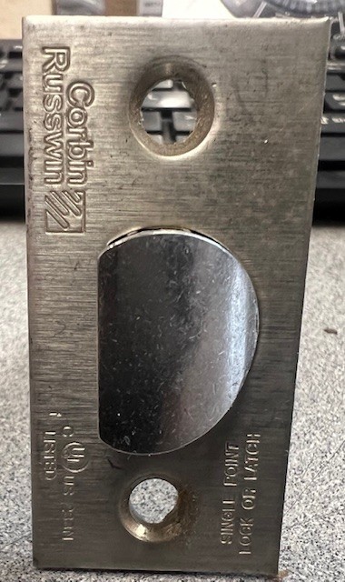 CORBIN RUSSWIN 680F05 SPRING LATCH 2 3/4" FOR CL3910 SERIES US26D